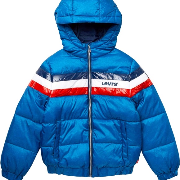 NWT Levi’s Retro Puffer Jacket - Kids Large - Picture 10 of 10